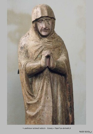 Beweinungsgruppe : Heilige Frau (Maria?)