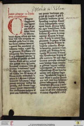 [Caesarius Heisterbacensis OCist:] Dialogus miraculorum (Dist. 1-6)
