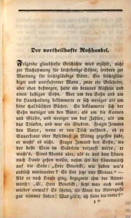 Schwänke des Hebel'schen Rheinländischen Hausfreundes : (1808 - 1831) ; mit allen spaßhaften Geschichten vom Zundelfrieder, rothen Dieter und Heiner ; in zwei Theilen, mit 120 Abbildungen. 2