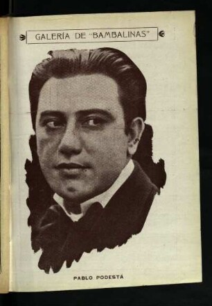 Galería de "Bambalinas" - Pablo Podestá