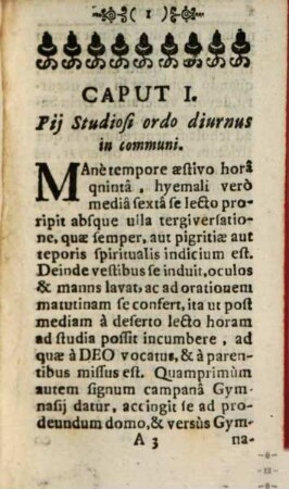 Adolescens Studiosus Ad Christianam Pietatem Instructus, Et In Usum Juventutis Studiosæ editus