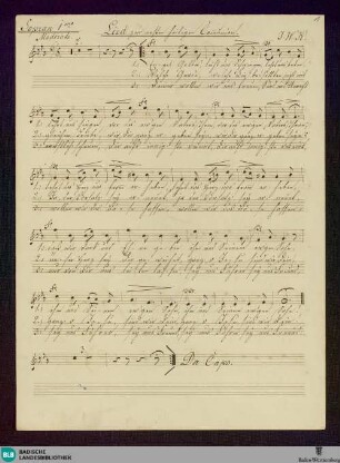 2 Sacred songs - Don Mus.Ms. 880 : Coro, orch