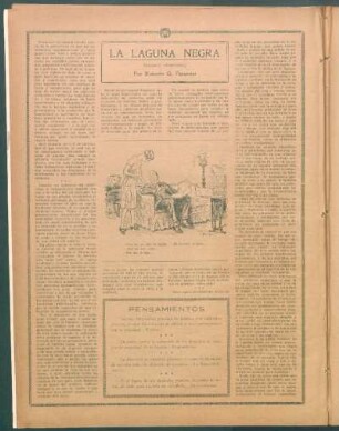 La laguna negra : (Leyenda entrerriana)