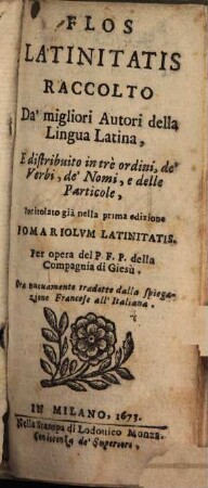 Flos latinitatis