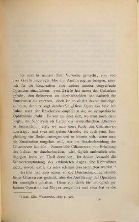 Die Neurotomia optico-ciliaris : Inaugural-Dissertation