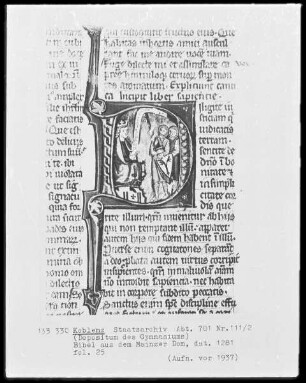 Bibel aus dem Mainzer Dom