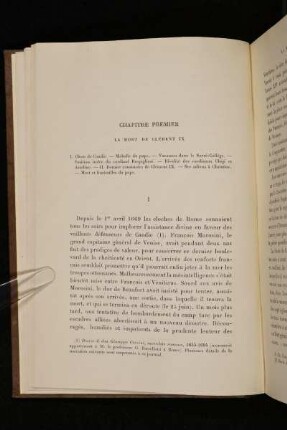 Chapitre Premier La Mort De Clément IX