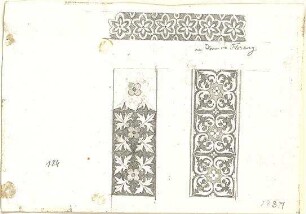 Neureuther, Gottfried von; Ornamentstudien - Detail