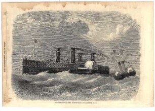 The channel railway ferry: Proposed steam-boat to convay the trains