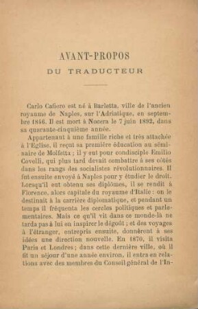 Avant-propos du traducteur