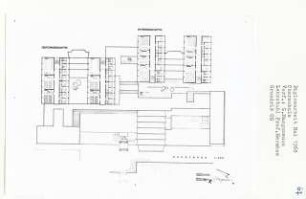 Oberschule (Diplomarbeit bei Bernhard Hermkes): Grundriss 2. Obergeschoss 1:200