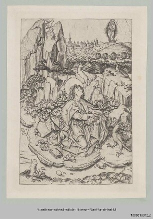 Der Evangelist Johannes auf Patmos