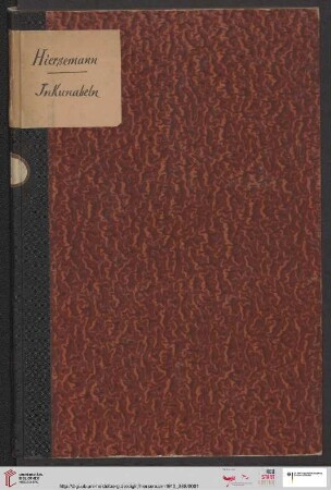 Nr. 388: Katalog: Inkunabeln : Holzschnittbücher des 16. Jahrhunderts, Bücher zur Inkunabel- und Holzschnittkunde