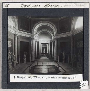 Rom: Vatikanische Museen, Saal der Musen