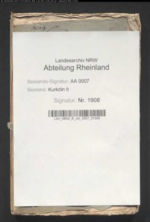 Grenzstreitigkeiten zwischen den Dörfern Brüggen, Balkhausen und Türnich