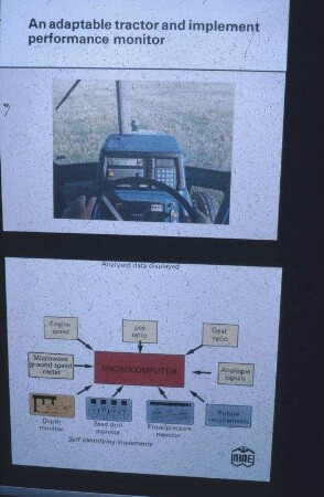 An adaptable tractor and implement performance monitor