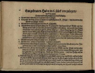 Ein gebraten Huhn in 6. stück vorzulegen/ wie N. 35. zeiget