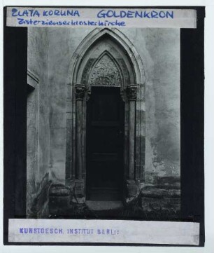 Zlatá Koruna, Kloster Zlatá Koruna/Goldenkron