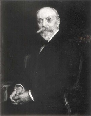 Ehrenbürger der Stadt Karlsruhe. August Dürr (29.06.1835-14.08.1919); Kommerzienrat und Stadtrat; Ehrenbürger seit 27.07.1911