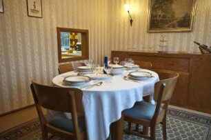 Speisezimmer Bungalow Kahlenbusch im Museum