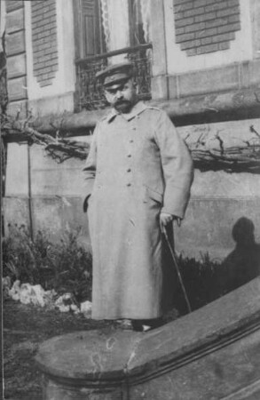 Erster Weltkrieg - "Kriegserinnerungen an Nordfrankreich und die Vogesen". "Schirmeck/Dép. Bas-Rhin), Hauptmann von Lewinski"