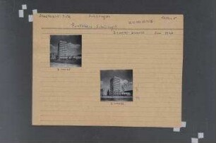 Punkthaus Schillingstraße. Berlin, Mitte, Schillingstraße