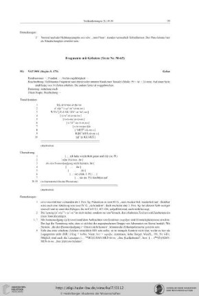 Fragmente mit Gebeten (Texte Nr. 50-65)
