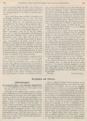 293-312 Rezensionen