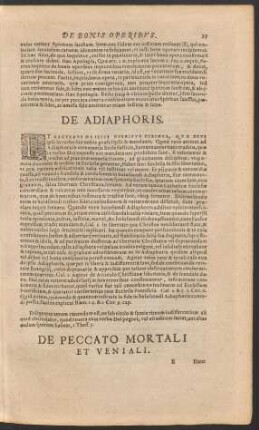 De Adiaphoris.