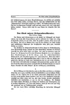 Das Elend unserer Präparationsliteratur