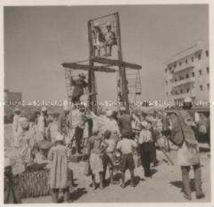 Tunis, Ein arabischer Rummelplatz am Tag des Kleinen Festes