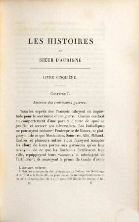 Histoire universelle, 3. 1568 - 1572