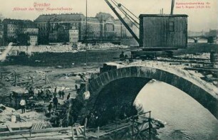 Friedrich-August-Brücke Dresden, Deutschland, 1907-1908