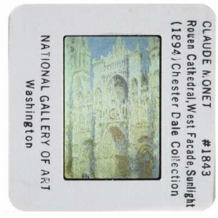 Monet, Kathedrale von Rouen (Serie),Monet, Kathedrale von Rouen (Washington, NG, 1963.10.179)