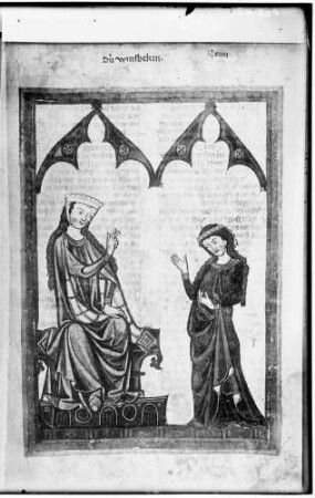 Heidelberg Manesse Liederhandschrift Die Winsbekin
