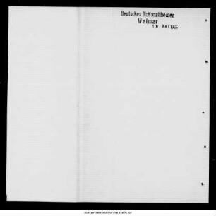 Manifestation des Internationalen Schriftstellertreffens Berlin und Weimar 1965