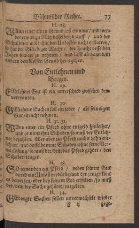 Von Entlehnen und Borgen.