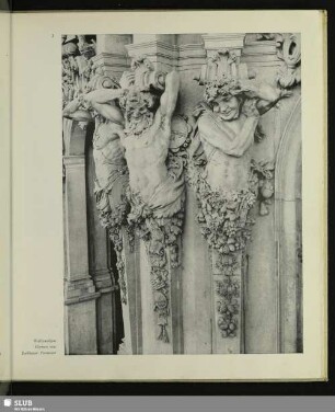 Wallpavillon. Hermen von Balthasar Permoser