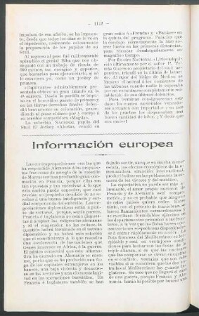 Información europea