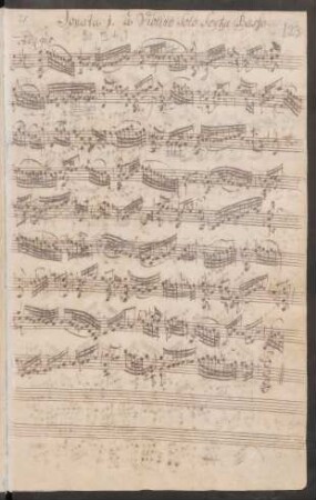 Sonaten; vl solo; g-Moll; BWV 1001