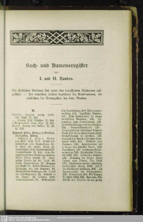 Sach- und Namensregister