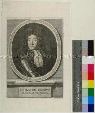 Porträt des französischen Generals Nicolas de Catinat