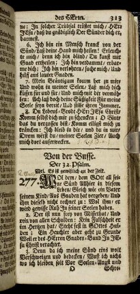 Von der Busse. - Von der Rechtfertigung.