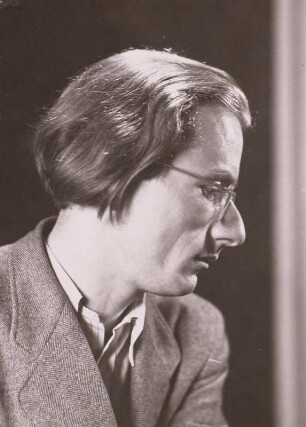 Porträt Hans Neubert (1924-2011; Maler, Bildhauer)
