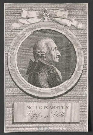 Porträt Wenceslaus Johann Gustav Karsten (1732-1787)