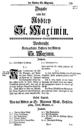 Zugabe von der Abbtey St. Maximin.