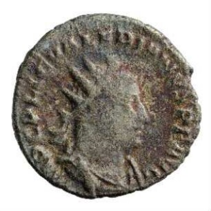 Münze, Antoninian, 256 n. Chr.