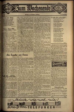Dritte Ausgabe vom Sonntag, den 08. Dezember 1935.