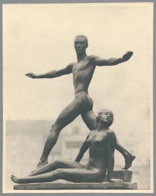 Heine-Denkmal für FRankfurt am Main, 1912/13, Bronze