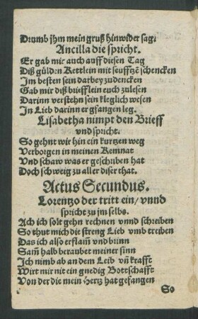 Actus Secundus.